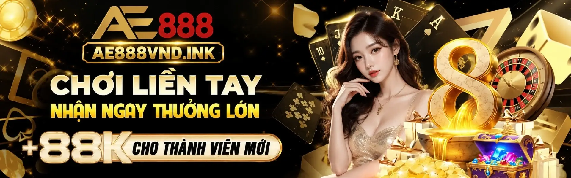 AE888 thưởng thành viên mới 88K