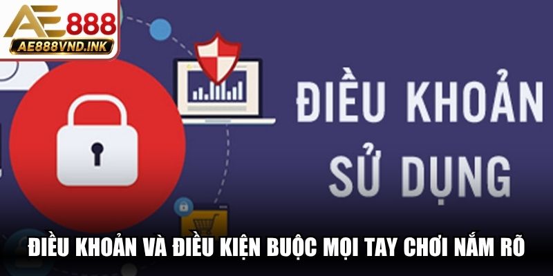 Điều khoản và điều kiện buộc mọi tay chơi nắm rõ, tuân thủ tuyệt đối